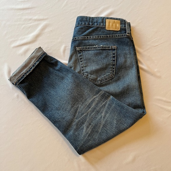 AG Adriano Goldschmied The Ex-Boyfriend Slouchy Slim Size 31R - Picture 13 of 14